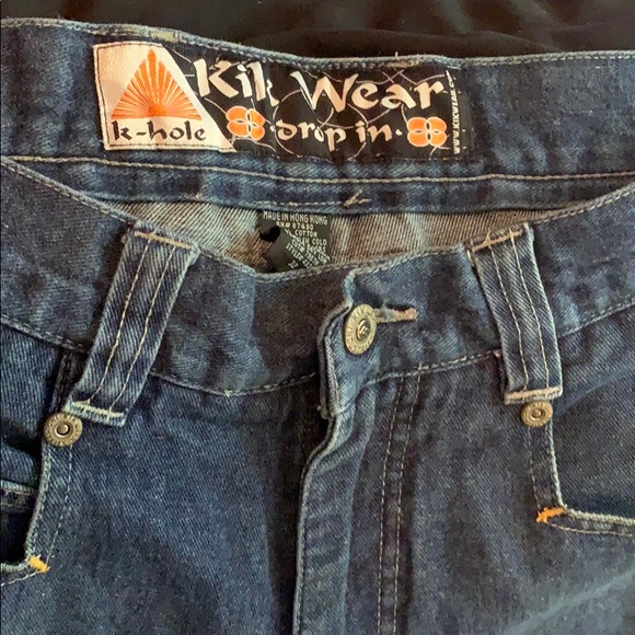 Kik Wear drop in k-hole jeans secret pocket ware - Picture 8 of 16